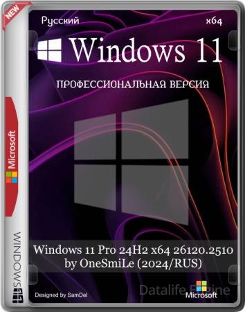 Windows 11 Pro 24H2 x64 26120.2510 by OneSmiLe (2024/RUS)