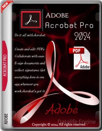 Adobe Acrobat Pro 2024.005.20414 RePack (MULTi/RUS)