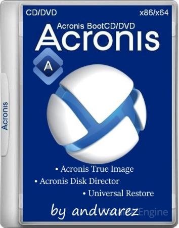 Acronis BootCD/DVD by andwarez 01.10.2025 (RUS)